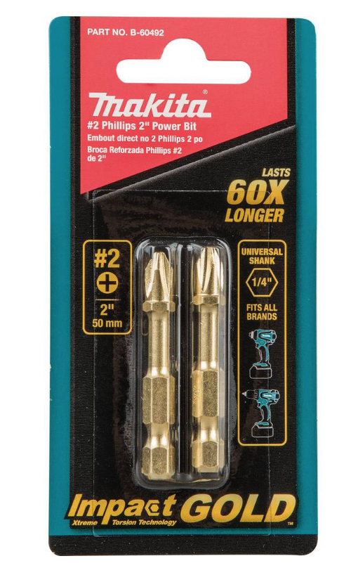 Makita gold bit set sale