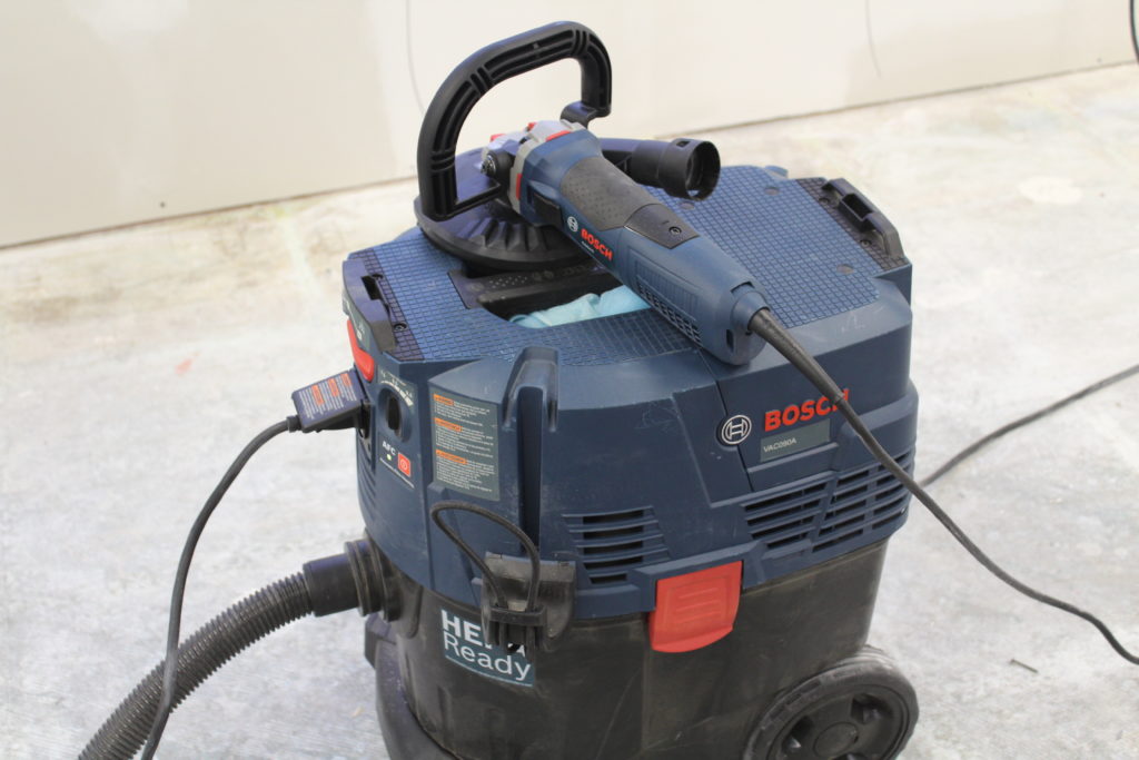 Bosch VAC090AH 9-Gallon Dust Extractor With Auto Filter Clean And HEPA ...