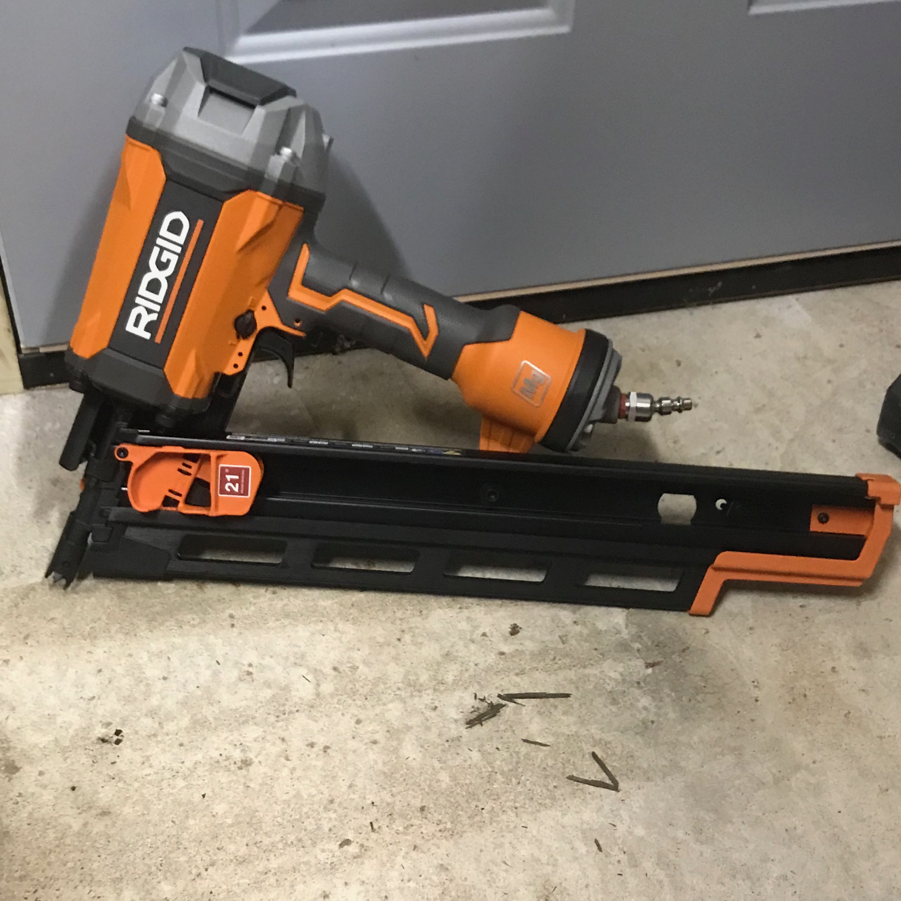 Ridgid cordless discount nailer not working